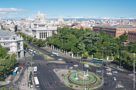 Madrid desde Palacio de Cibeles