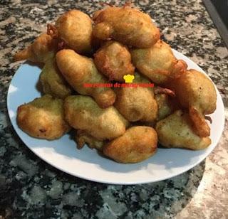 BUÑUELOS DE PLÁTANO