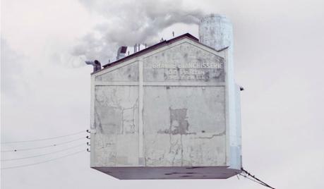 Las mágicas casas voladoras de Laurent Chéhère
