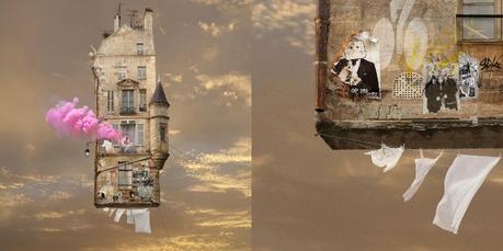 Las mágicas casas voladoras de Laurent Chéhère