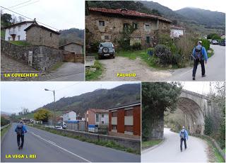 Felgueras-Serralba-L' Insiirtu-El L.lébanu-El Quéndanu-El Xabú