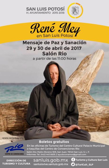 René May ofrecerá presentación gratuita en SLP en Semana Santa