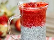 Pudding chía fresas