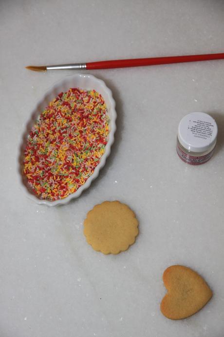 galletas decoradas con sprinkles