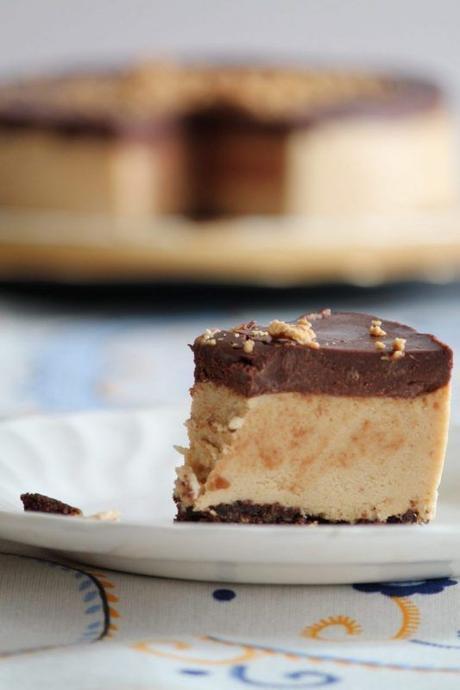 Tarta de mousse de turrón y chocolate tarta de mousse de turrón y chocolate
