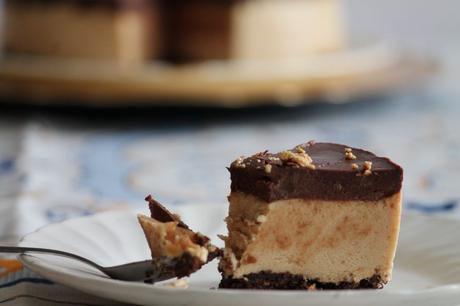 Tarta de mousse de turrón y chocolate tarta de mousse de turrón y chocolate