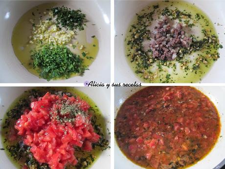 TALLARINES A LA CORSARIA