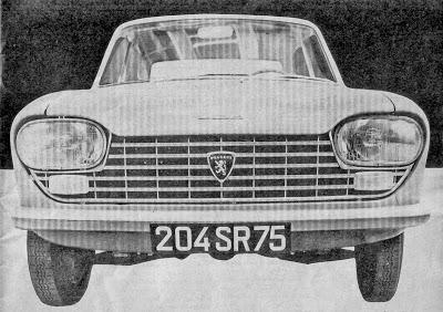 La presentación del Peugeot 204