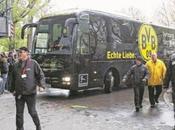 Marc Bartra hospitalizado heridas cristales tras explosión junto autobús Borussia Dortmund #Futbol