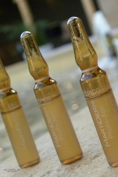 Ampollas de protegloicanos de Martiderm beauty ampollas vitamina cuidar la piel belleza iluminar la piel antiedad photo age cuidado facila