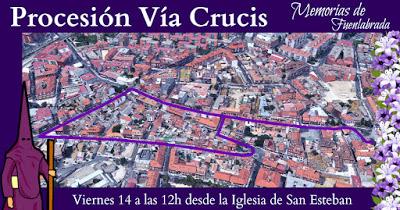 Procesión del Via Crucis 2017