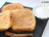 Torrijas leche condensada