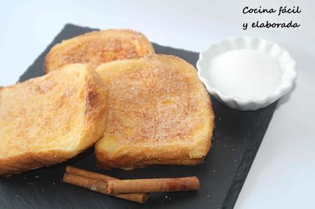 TORRIJAS DE LECHE CONDENSADA