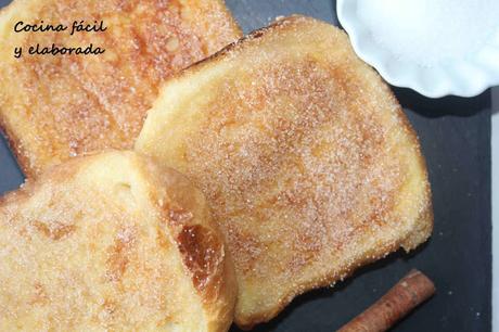 TORRIJAS DE LECHE CONDENSADA