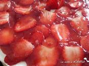 Tarta fresas nata crema queso