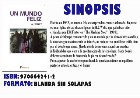 Reseña: Un mundo feliz - Adolf Huxley