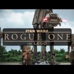 El trailer de ROGUE ONE: UNA HISTORIA DE STAR WARS recreado en Lego es una maravilla