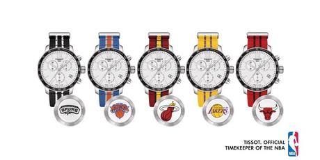 Colección de Relojes Tissot NBA Edición Especial al detalle