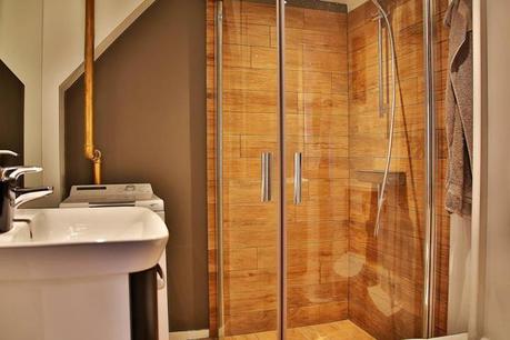 vigas a la vista piso duplex nórdico ladrillo visto estilo nórdico decoración rock musica decoración musical decoración interiores blog decoración 