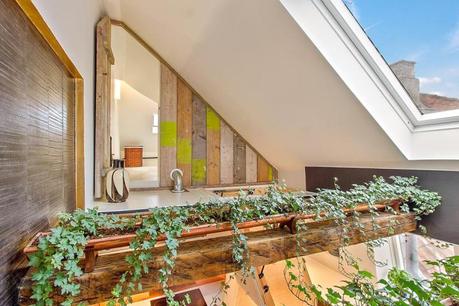 vigas a la vista piso duplex nórdico ladrillo visto estilo nórdico decoración rock musica decoración musical decoración interiores blog decoración 