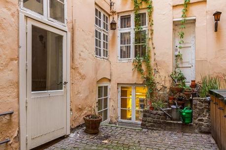 vigas a la vista piso duplex nórdico ladrillo visto estilo nórdico decoración rock musica decoración musical decoración interiores blog decoración 