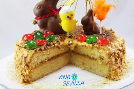 Mona de yema de pascua Ana Sevilla con Thermomix
