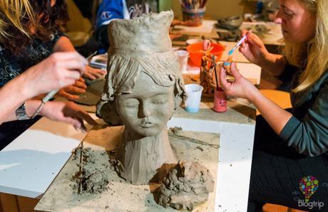 Museo de cerámica de Calcinaia en La valdera Toscana Italia