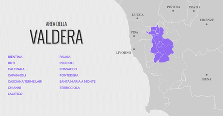 Turismo en la región de La Valdera en Italia