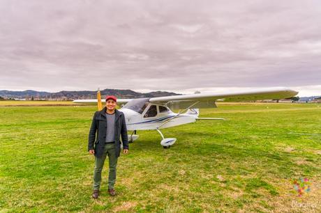 Vuelo sobre la región de La Valdera en la Toscana Italia