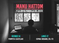 Conciertos 2017 de Manu Hattom