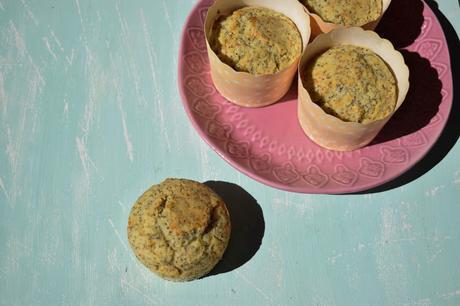 Muffins de Limón y Semillas de Amapola