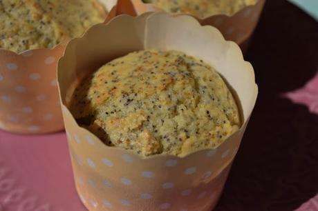 Muffins de Limón y Semillas de Amapola