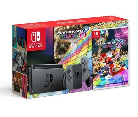 Una tienda rusa lista un pack de Switch con Mario Kart 8