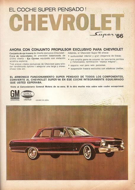 El Chevrolet Super del año 1966