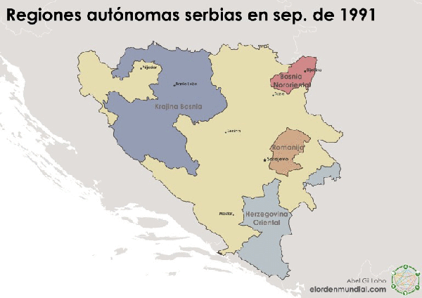 República Srpska: Serbia dentro de Bosnia