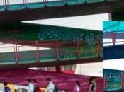 Vandalizan mural puente Carretera
