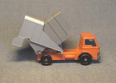 Un camión recolector de basura