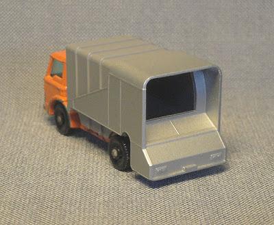 Un camión recolector de basura