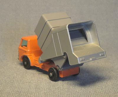 Un camión recolector de basura