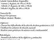 Taller edición musical