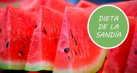 dieta del melón de agua