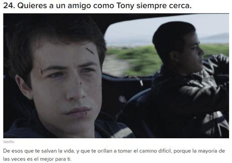 'Por trece razones serie de Netflix' 27 Cosas que definitivamente te pasan cuando ves la serie