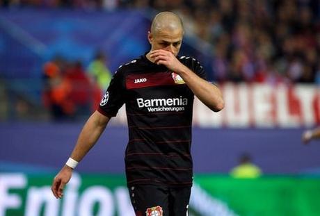 Javier “Chicharito” Hernández no jugará con el Leverkusen este sabado