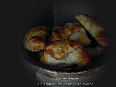 Cruasán de Pan de Leche sin Huevos