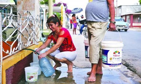 La Habana se queda sin AGUA POTABLE