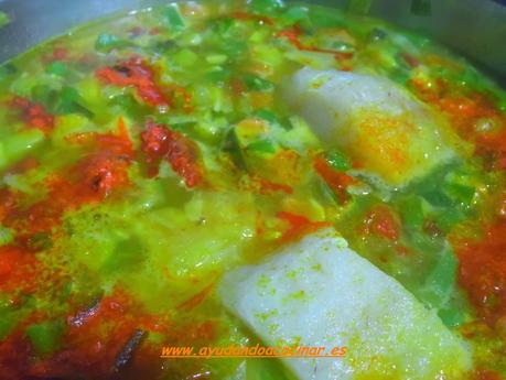 Guiso de Bacalao con Verduras