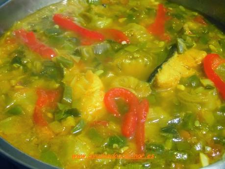 Guiso de Bacalao con Verduras