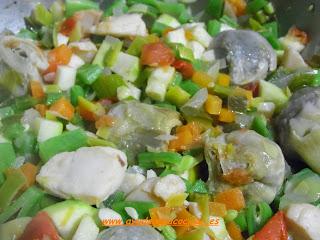 Guiso de Bacalao con Verduras