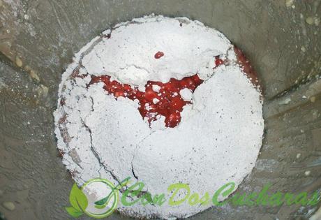 Tarta terciopelo rojo. Red velvet