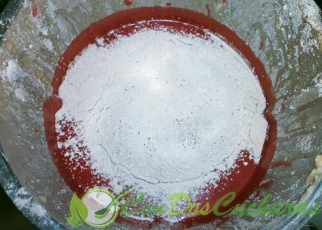 Tarta terciopelo rojo. Red velvet